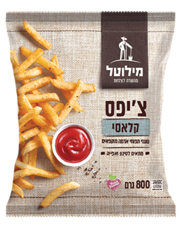 צ'יפס קלאסי 800 גרם