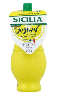 מיץ לימון משומר
